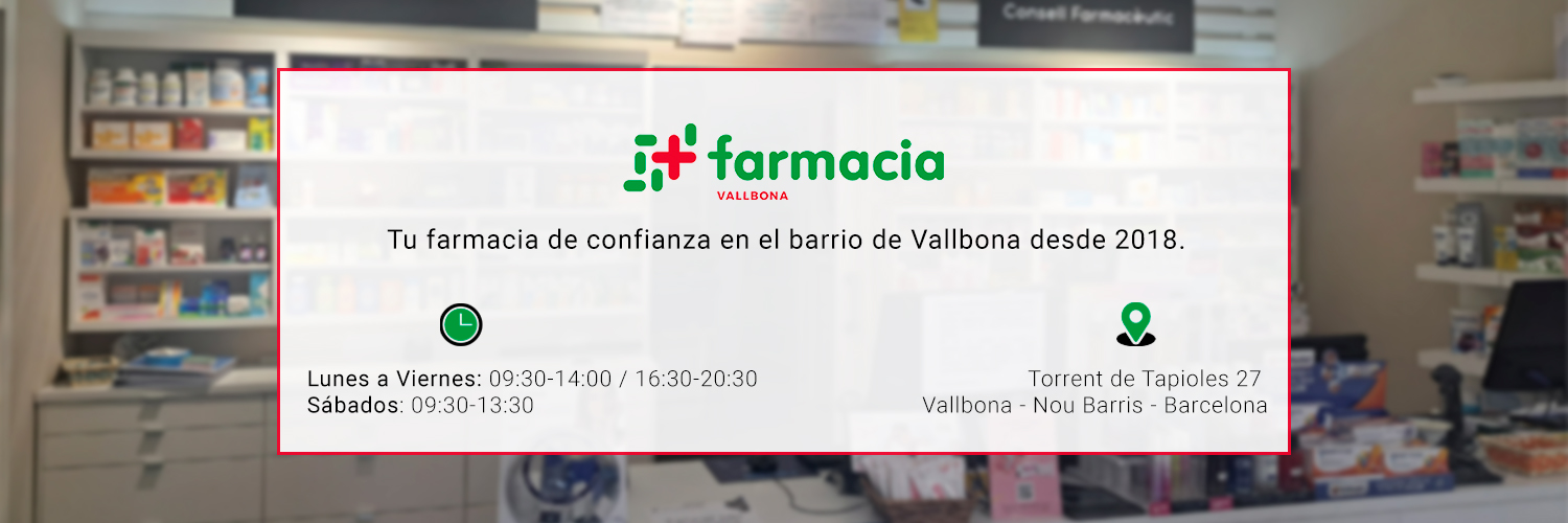 SLIDE sobre la farmacia vallbona en Barcelona
